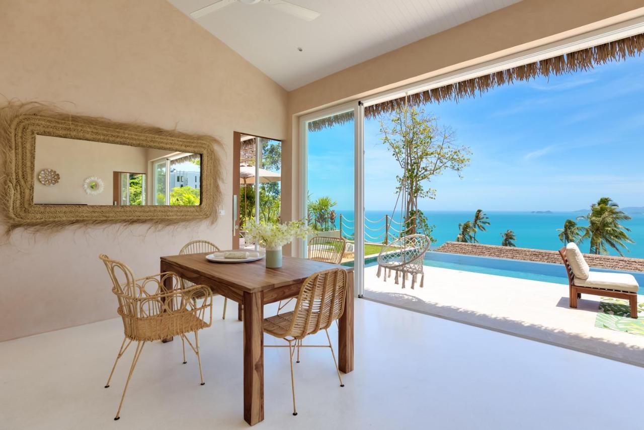 Tropical Seaview Villa With Pool 사무이 외부 사진